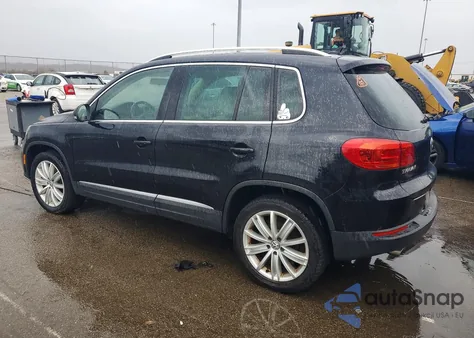 2014 Volkswagen Tiguan S z USA, uszkodzony, nr VIN WVGAV3AX0EW509153